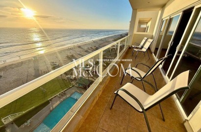 Oceanfront 2BR Condo for Sale in Rosarito Centro | Furnished | $329,000