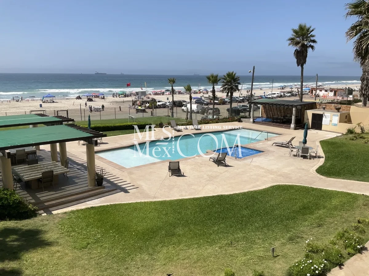 Furnished 3-Bedroom Oceanfront Condo for Rent in Rosarito, Mexico | $1,900 USD