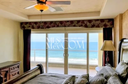 Furnished 3-Bedroom Oceanfront Condo for Rent in Rosarito, Mexico | $1,900 USD