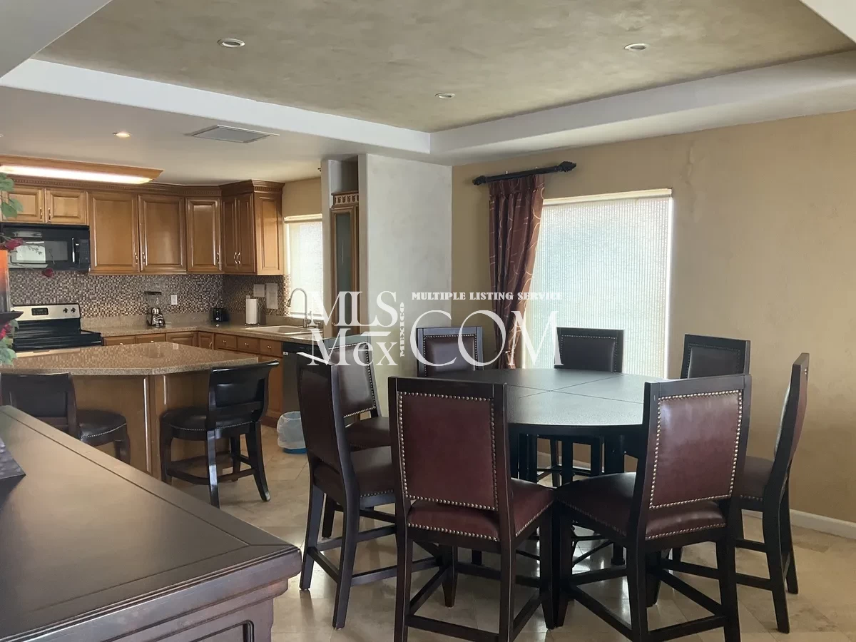 Furnished 3-Bedroom Oceanfront Condo for Rent in Rosarito, Mexico | $1,900 USD