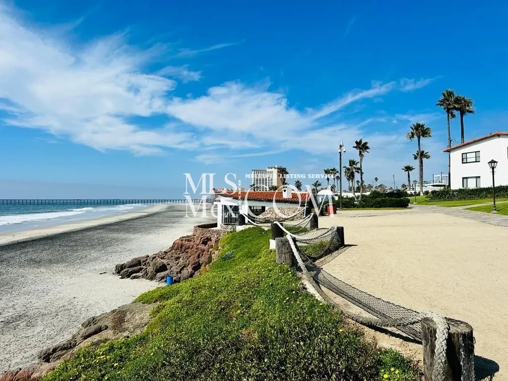 Beachfront 2BR Condo for Rent in La Paloma, Rosarito | Ground-Floor Unit in Secure Resort Community