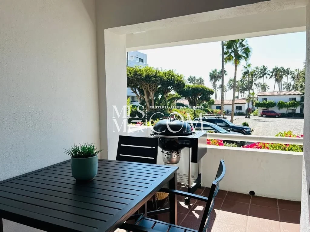 Beachfront 2BR Condo for Rent in La Paloma, Rosarito | Ground-Floor Unit in Secure Resort Community