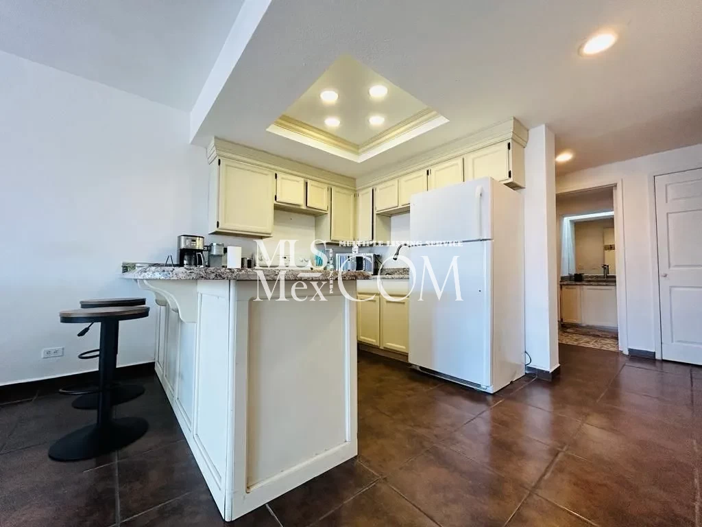 Beachfront 2BR Condo for Rent in La Paloma, Rosarito | Ground-Floor Unit in Secure Resort Community