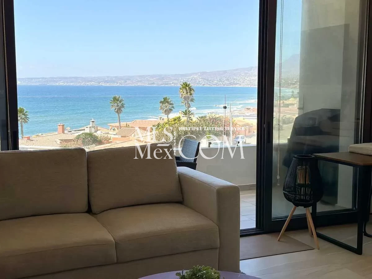 Beachfront Condo for Rent in Rosarito | Furnished | Misión Viejo | Ocean View