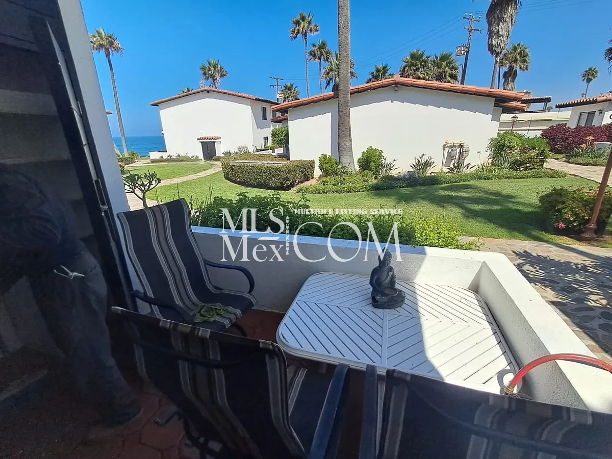 Furnished Ocean-View 1-Bedroom Villa for Sale in La Paloma, Rosarito | $245,000 USD