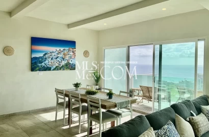 Ocean View Furnished Apartment for Rent in Rosarito | 3BR | Villas San Ángel | Near U.S. Border