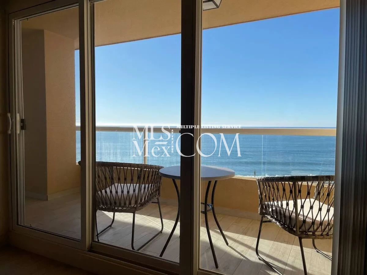 Luxury 2BR Oceanfront Condo for Rent in Popotla, Rosarito 🌴 | Resort Amenities, Gated Community