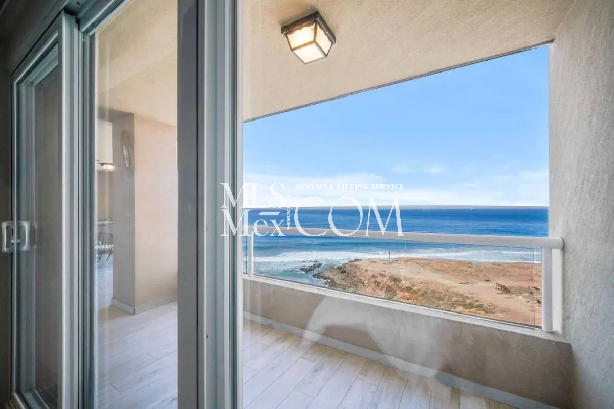 Luxury 2BR Oceanfront Condo for Rent in Popotla, Rosarito 🌴 | Resort Amenities, Gated Community