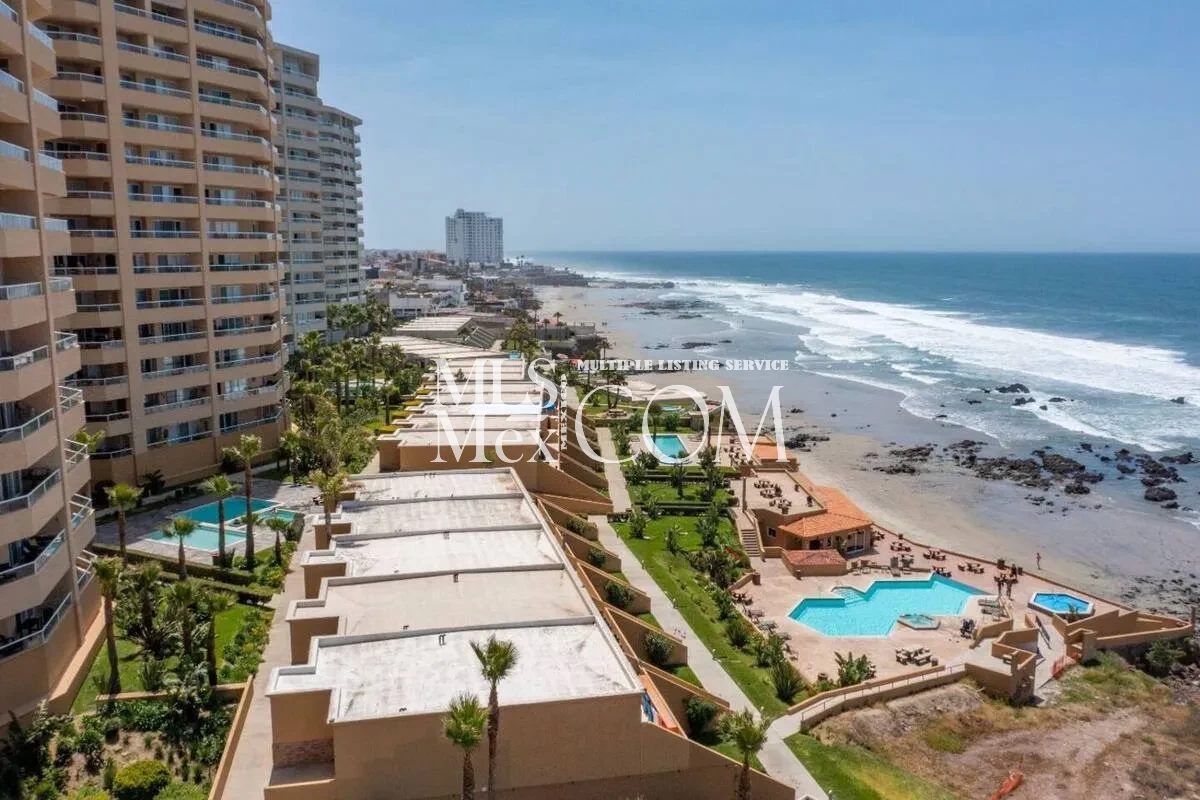 Luxury 2BR Oceanfront Condo for Rent in Popotla, Rosarito 🌴 | Resort Amenities, Gated Community