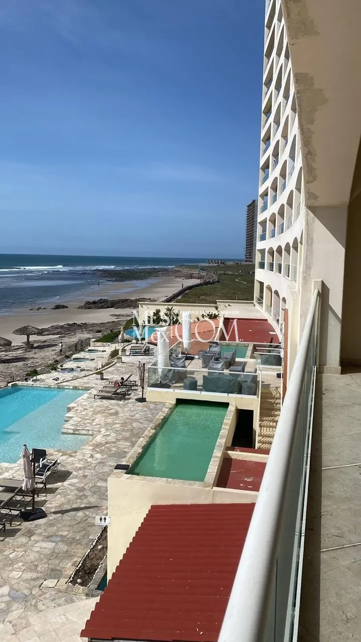 Beachfront 2BR Condo for Rent in Rosarito | Fully Furnished • Oceanview • Long-Term Lease