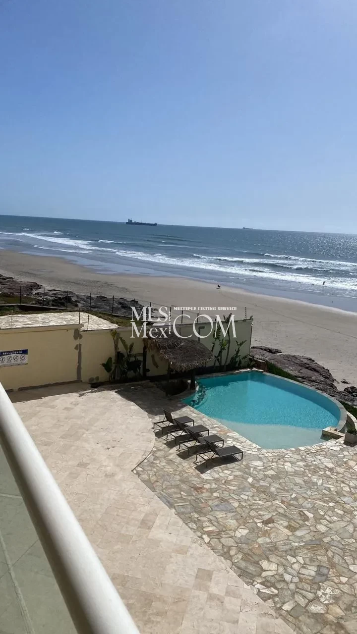Beachfront 2BR Condo for Rent in Rosarito | Fully Furnished • Oceanview • Long-Term Lease