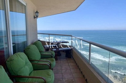 Oceanfront 2BR/2BA Condo for Rent in La Jolla Real, Popotla – Resort Amenities & Beach Access
