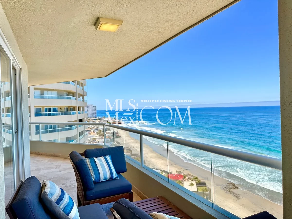 Luxury Oceanfront Condo for Rent in La Jolla del Mar, Rosarito | 🛏️ 3 Bedrooms | Resort Amenities | Near San Diego Bord