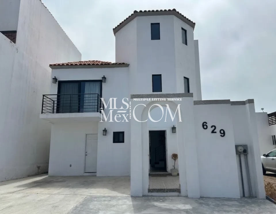 Ocean View Home for Rent in Punta Azul, Rosarito | 🛏️ 3 Bedrooms | 🏖️ Gated Community | Fully Furnished