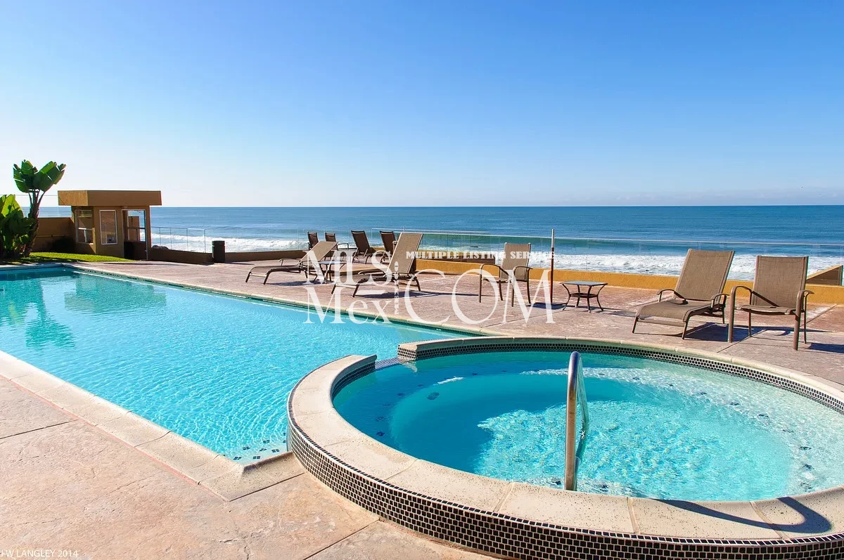 2BR 1,500ft Condo in Rosarito | Gated Community | 30 Min to US Border